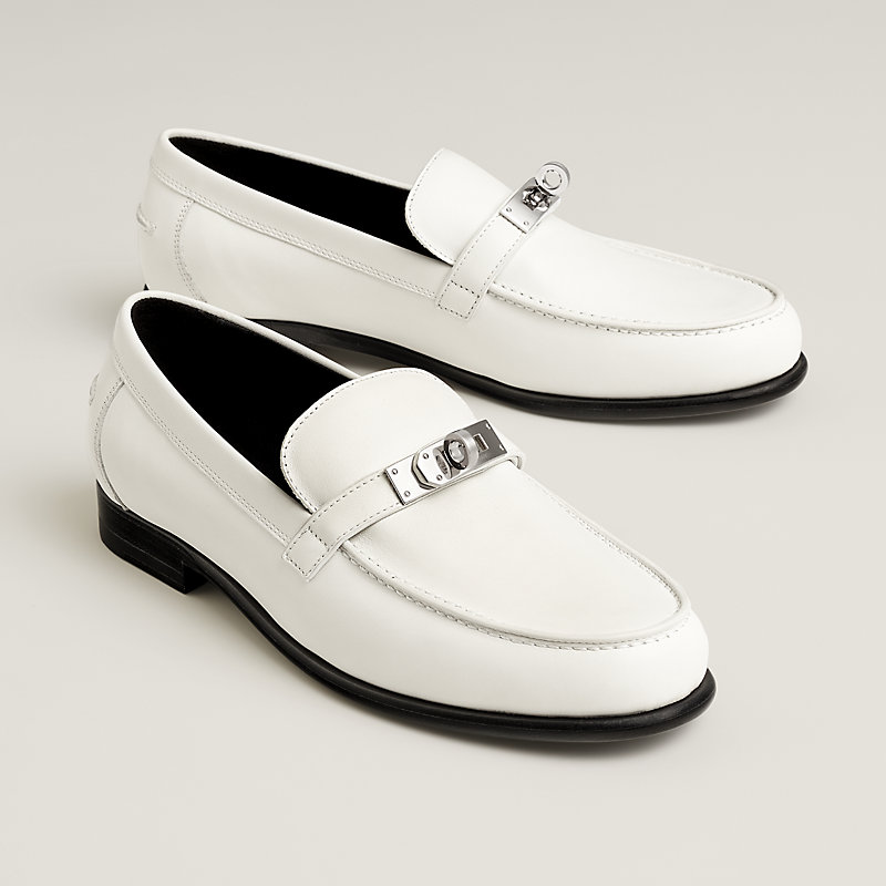 Destin loafer - White | Hermès Macau SAR